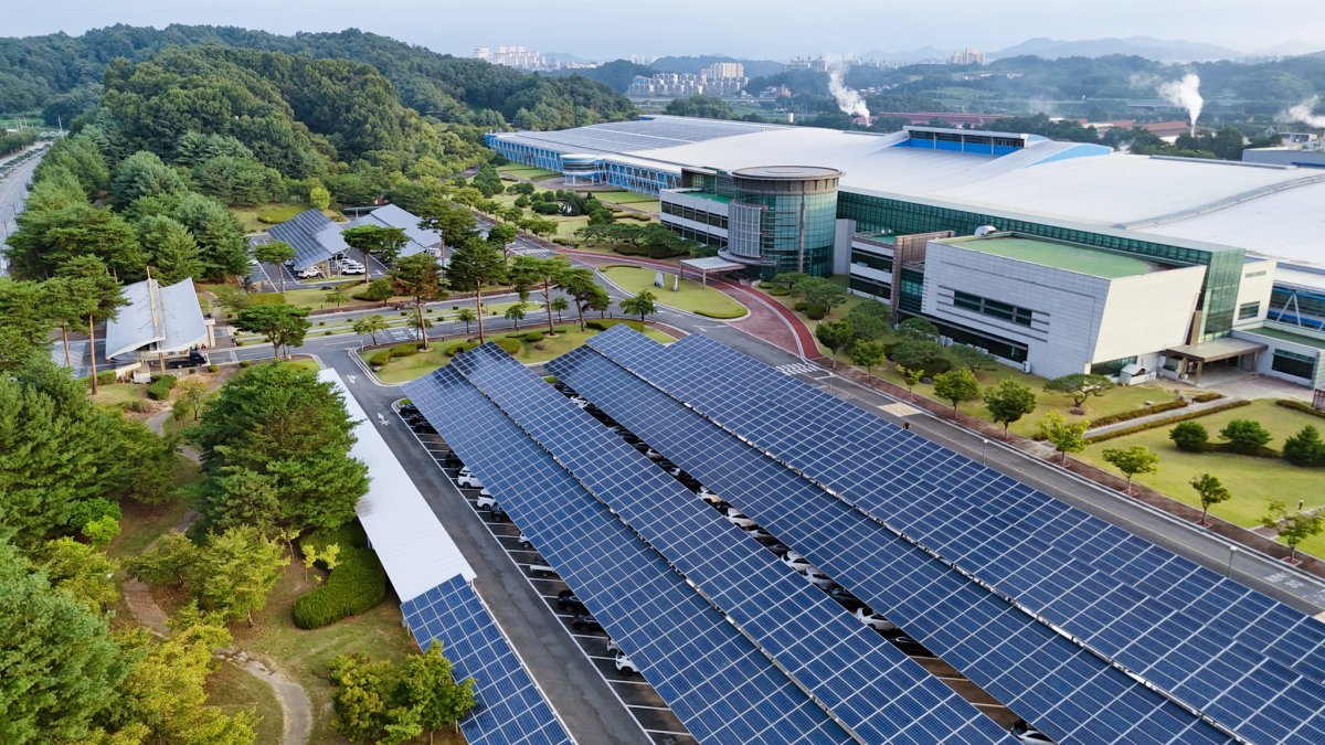 KT&G 영주공장 전경