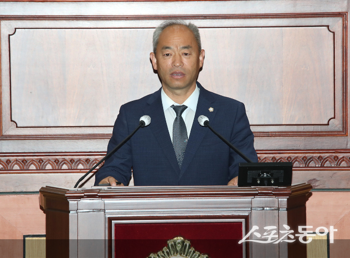 김석환 정읍시의원. 사진제공=정읍시의회