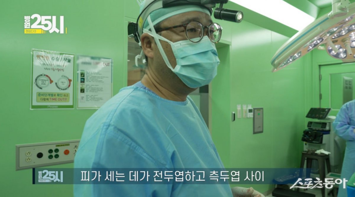 의료전문방송 ONN닥터TV의 휴먼다큐 ‘병원 25시’에 출연 중인 온종합병원 뇌혈관센터 최재영 센터장. (사진제공=온종합병원)