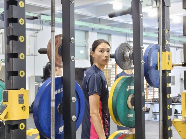 행복한 추억이 가득한 중국 상하이에서 새 시즌과 제2의 인생을 모두 준비하고 있는 흥국생명 김연경. 사진제공｜흥국생명 여자배구단