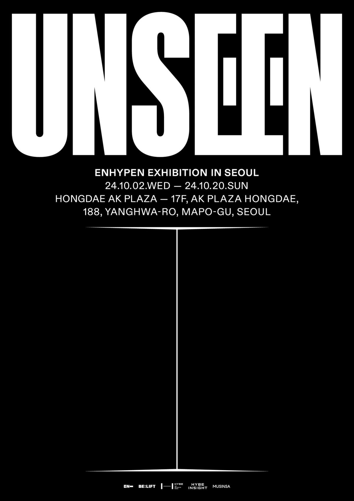 최정상 그룹 엔하이픈이 ‘처음 접하는 엔하이픈’이 요지인 전시 ‘UNSEEN’을 개최한다. 사진제공|빌리프랩