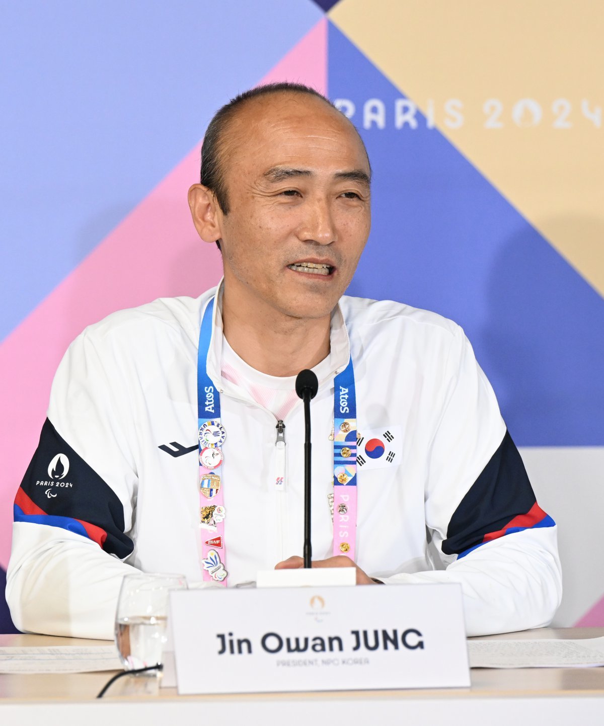 정진완 대한장애인체육회장. 사진제공｜대한장애인체육회