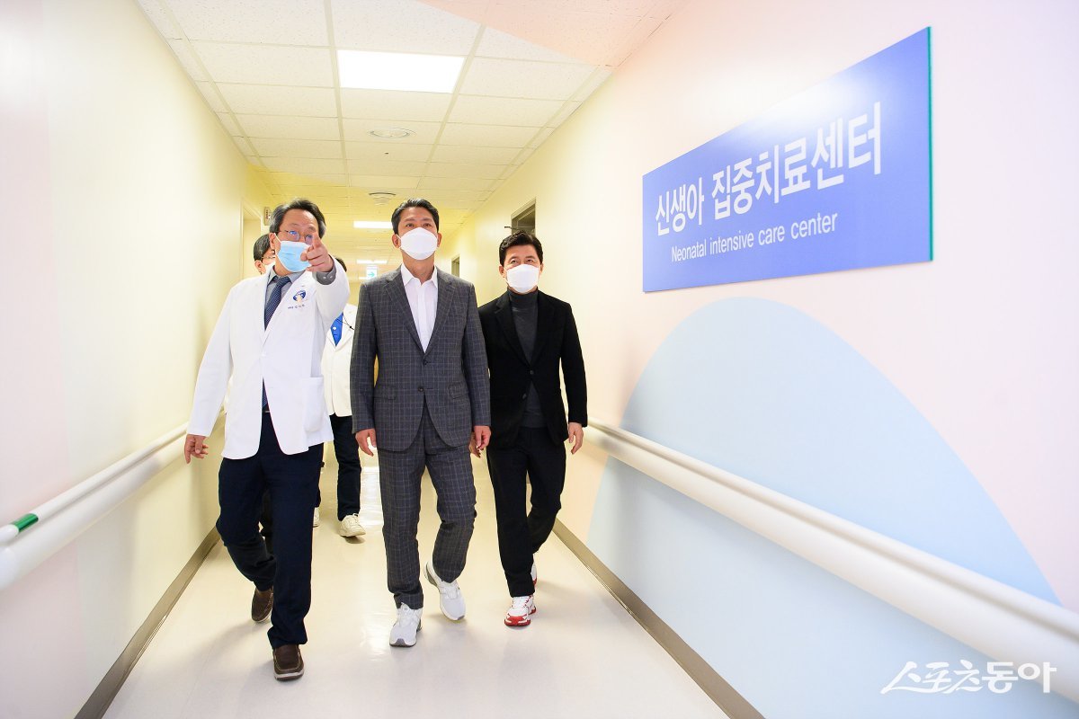 신생아집중치료센터 개소식 사진=구미시