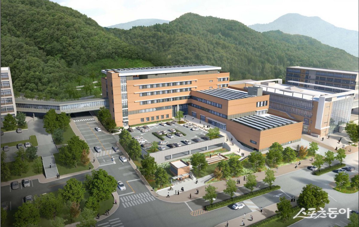 화순전남대병원 개방형의료혁신센터 조감도. 사진제공=전남도