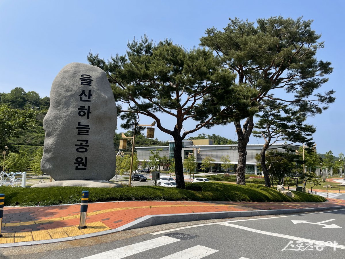 울산하늘공원 전경. (사진제공=울산시설공단)