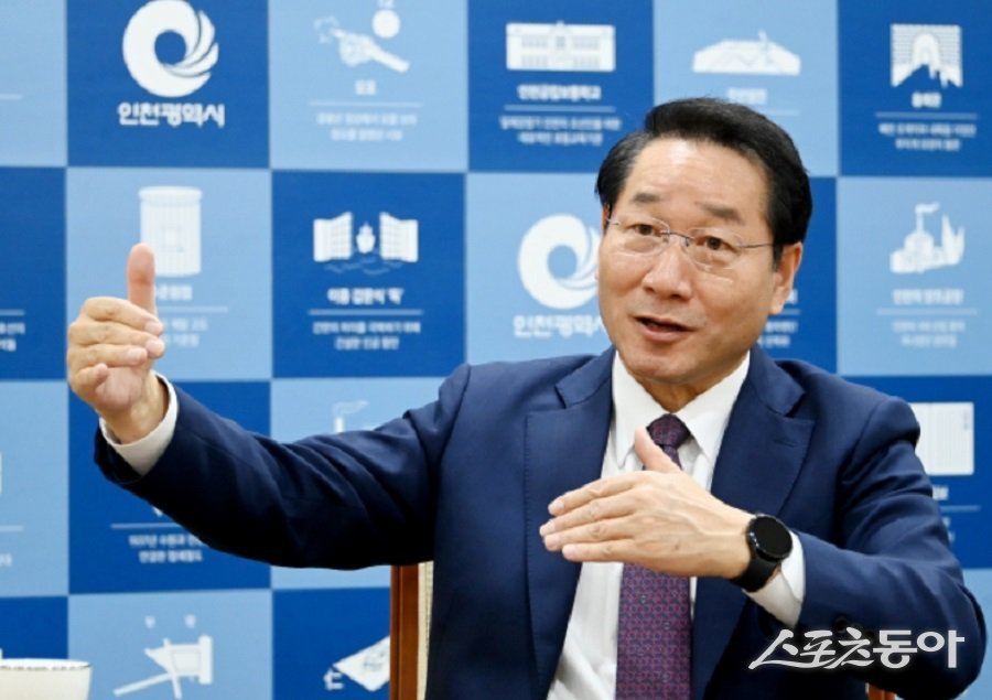 유정복 인천광역시장. 사진제공｜인천시청
