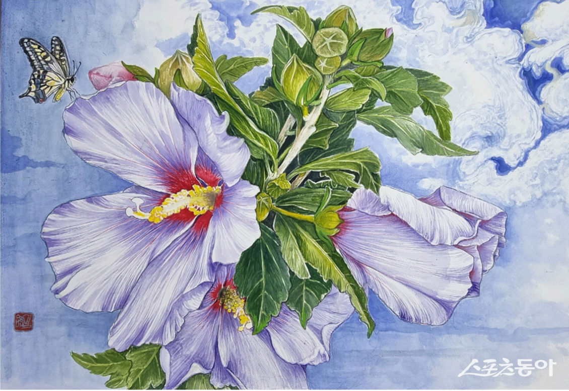 무궁화. 사진제공ㅣ심석 김영배 교수