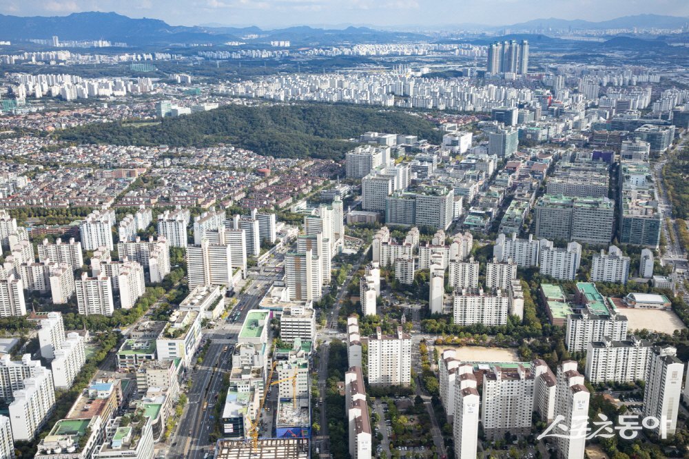 일산신도시 전경. 사진제공ㅣ고양시