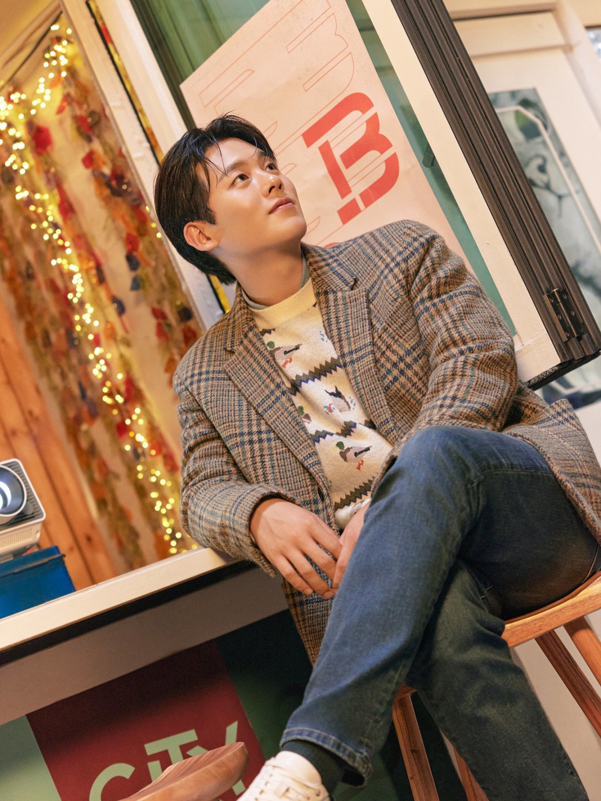 빈폴 ‘익숙한 새로움’ 캠페인 시즌2 모델로 나선 이정하. 사진제공|삼성물산 패션