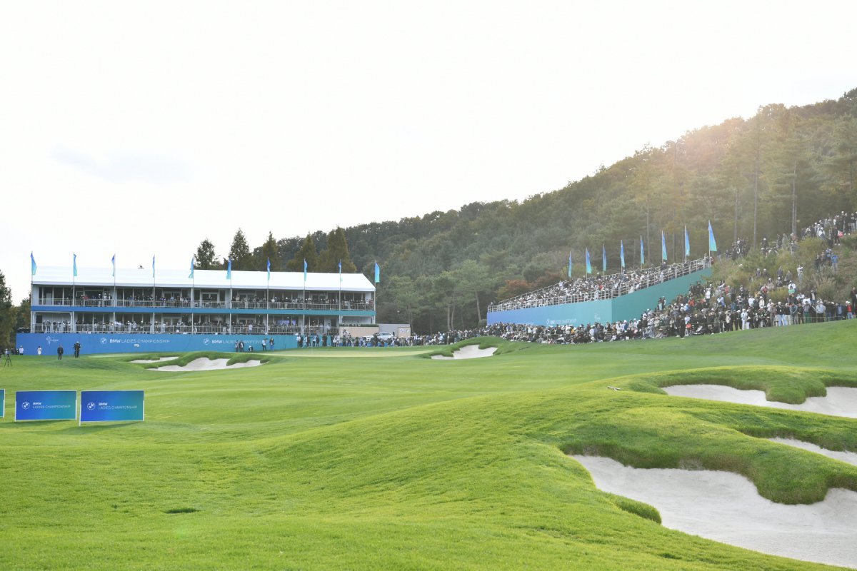 2년 연속 국내 유일의 LPGA 대회 BMW 레이디스 챔피언십(17~20일)이 펼쳐질 서원힐스CC.