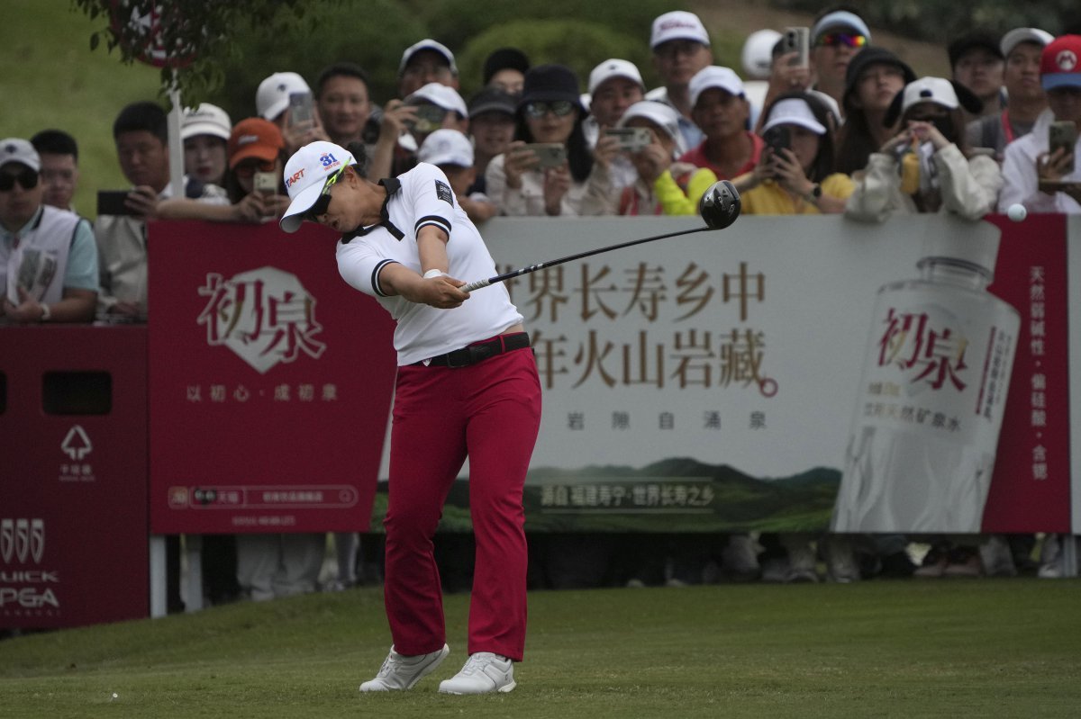 LPGA 투어 뷰익 상하이  4라운드에 나선 김세영. 상하이(중국)  |  AP뉴시스