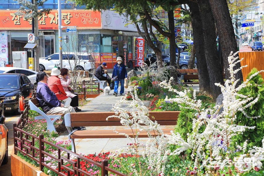 동네 소규모 정원 조성(모래내쉼터). 사진제공｜남동구청