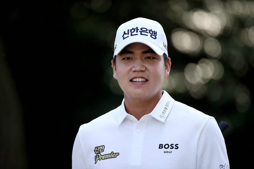 KPGA 투어 2024시즌 제네시스 대상 포인트 1위에 올라있는 장유빈. 사진제공  |  KPGA