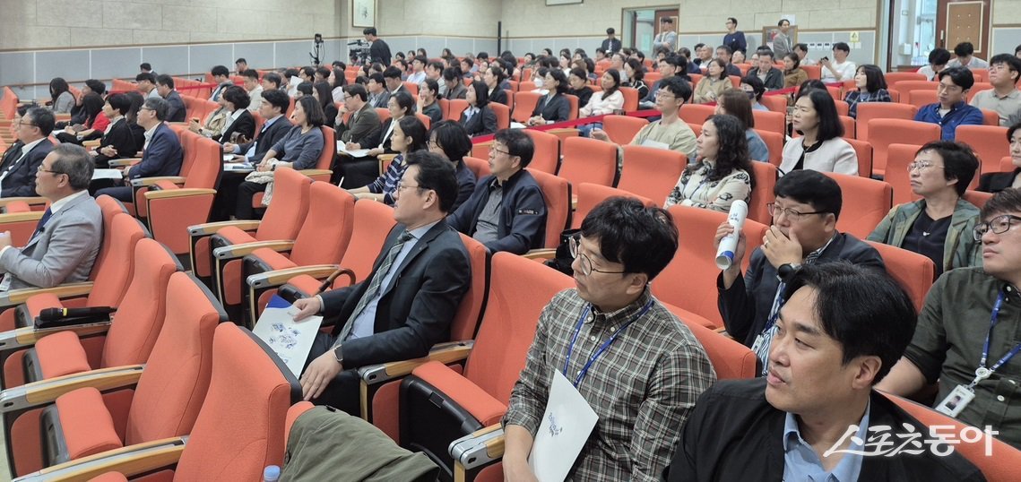 지난 22일 전라남도교육청교육연구정보원에서 열린 2030교실 설명회. 사진제공=전남도교육청