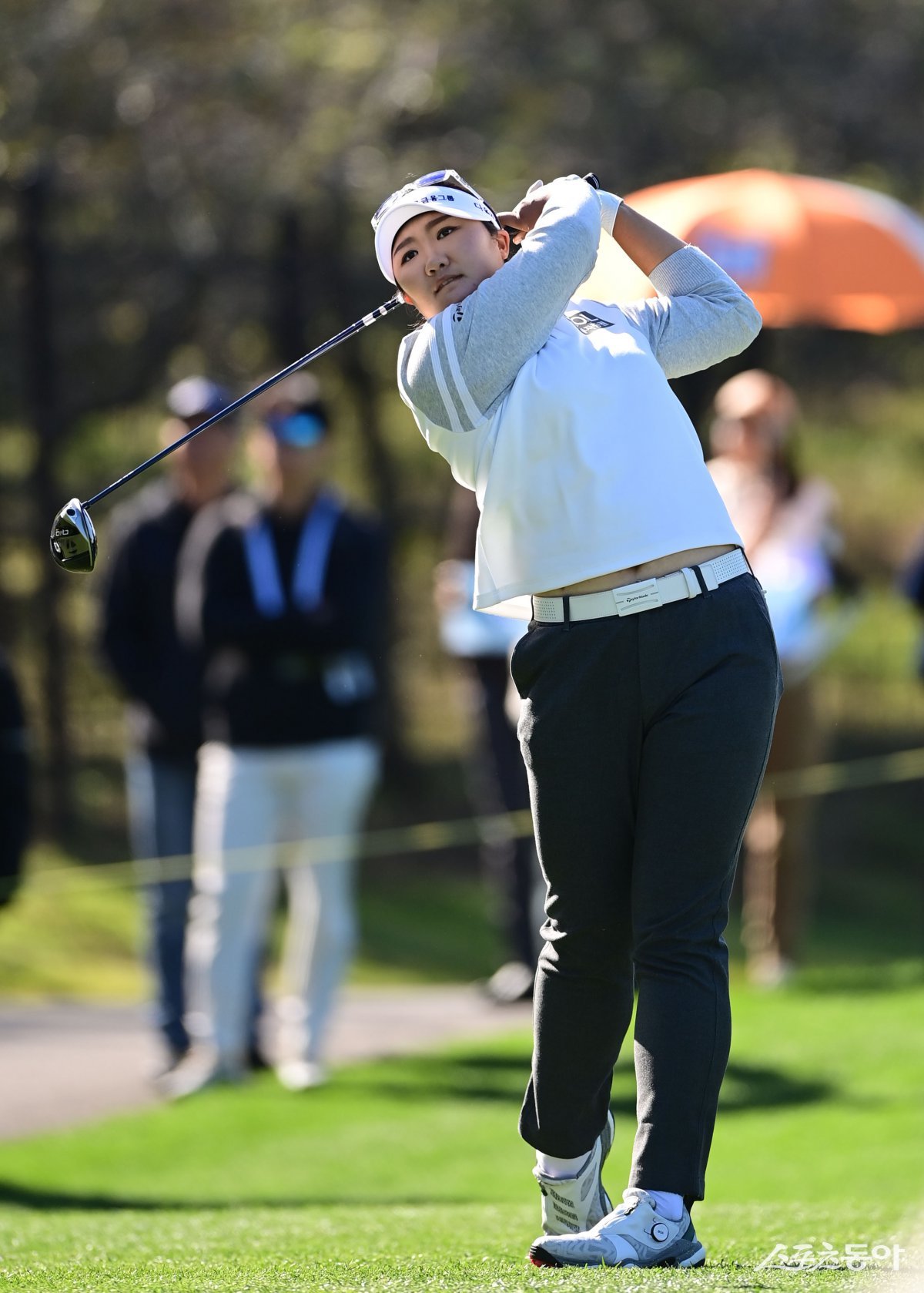 유해란이 31일 일본에서 개막하는 토토 저팬  클래식에서 LPGA 시즌 2승 및 통산 3승에 도전한다. 사진은 20일  파주 서원힐스CC에서 열린 BMW 레이디스 챔피언십 4라운드에 나선 유해란.  파주 ｜ 주현희 기자 teth1147@donga.com