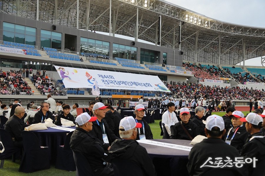 제44회 전국장애인체육대회 세종시 선수단 모습. 사진제공｜세종시청