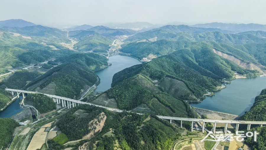 평택제천고속도로 전경. 사진제공｜음성군청