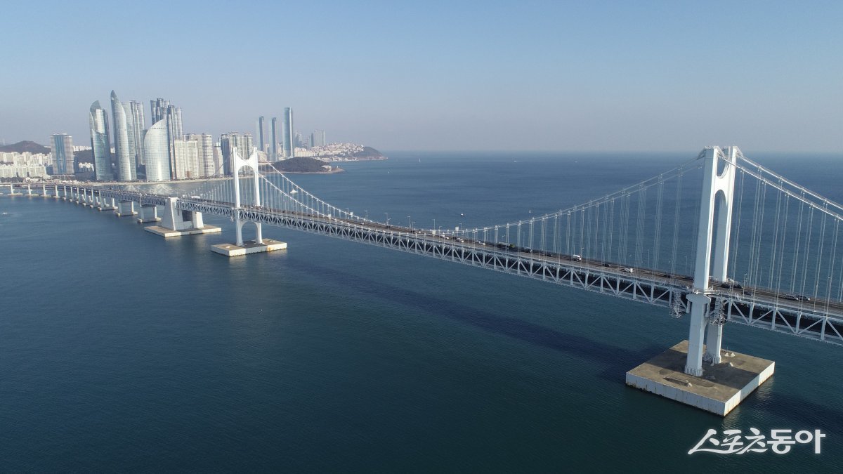 광안대교 전경. (사진제공=부산시설공단)