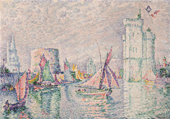 Signac, Paul, La rochelle, oil on canvas, 1912, Johannesburg Art Gallery, Republic of South Africa