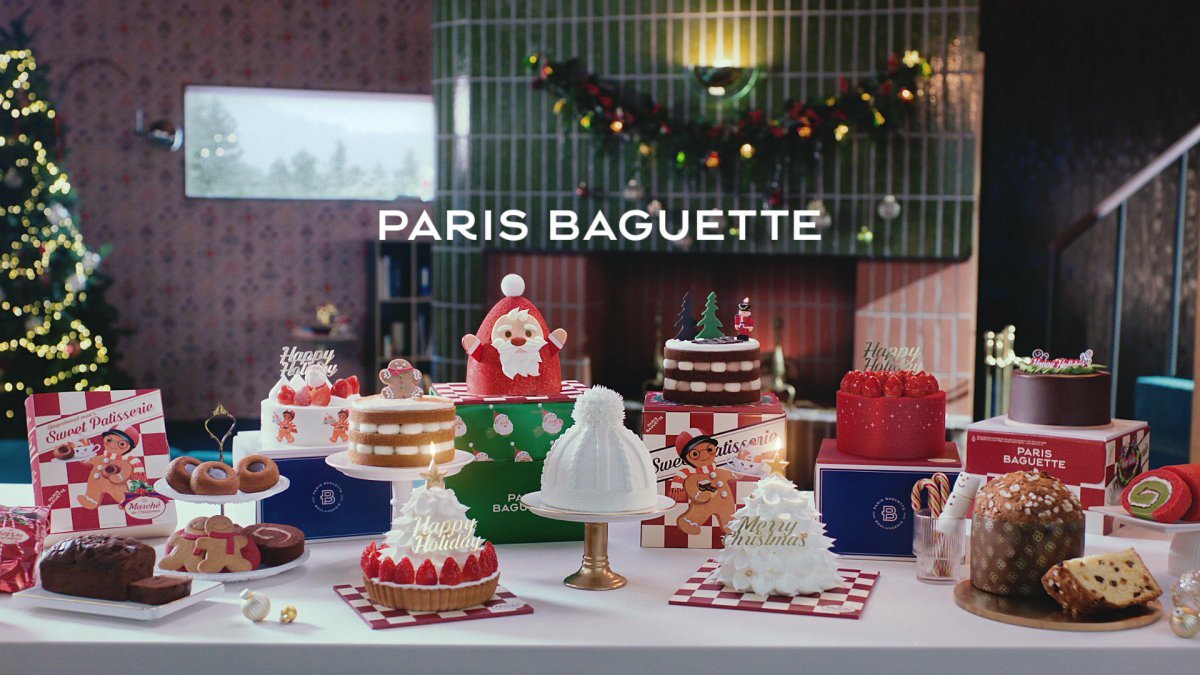 파리바게뜨의 홀리데이 시즌 케이크. 사진제공｜SPC 