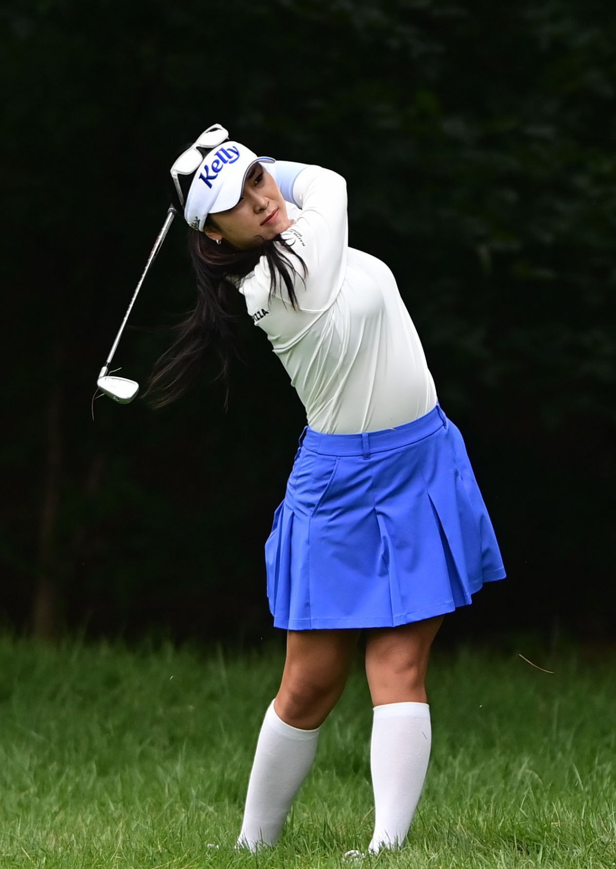 LPGA 투어 Q시리즈 최종전에 출격해 본격적인 미국 무대 도전에 나서는 윤이나.  사진제공  |  KLPGA