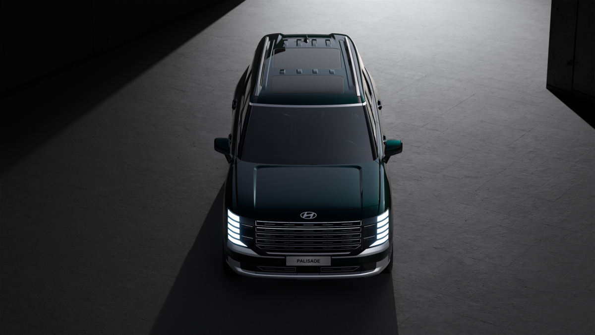 현대차 신형 팰리세이드 전면부 디자인. 사진제공 |현대차