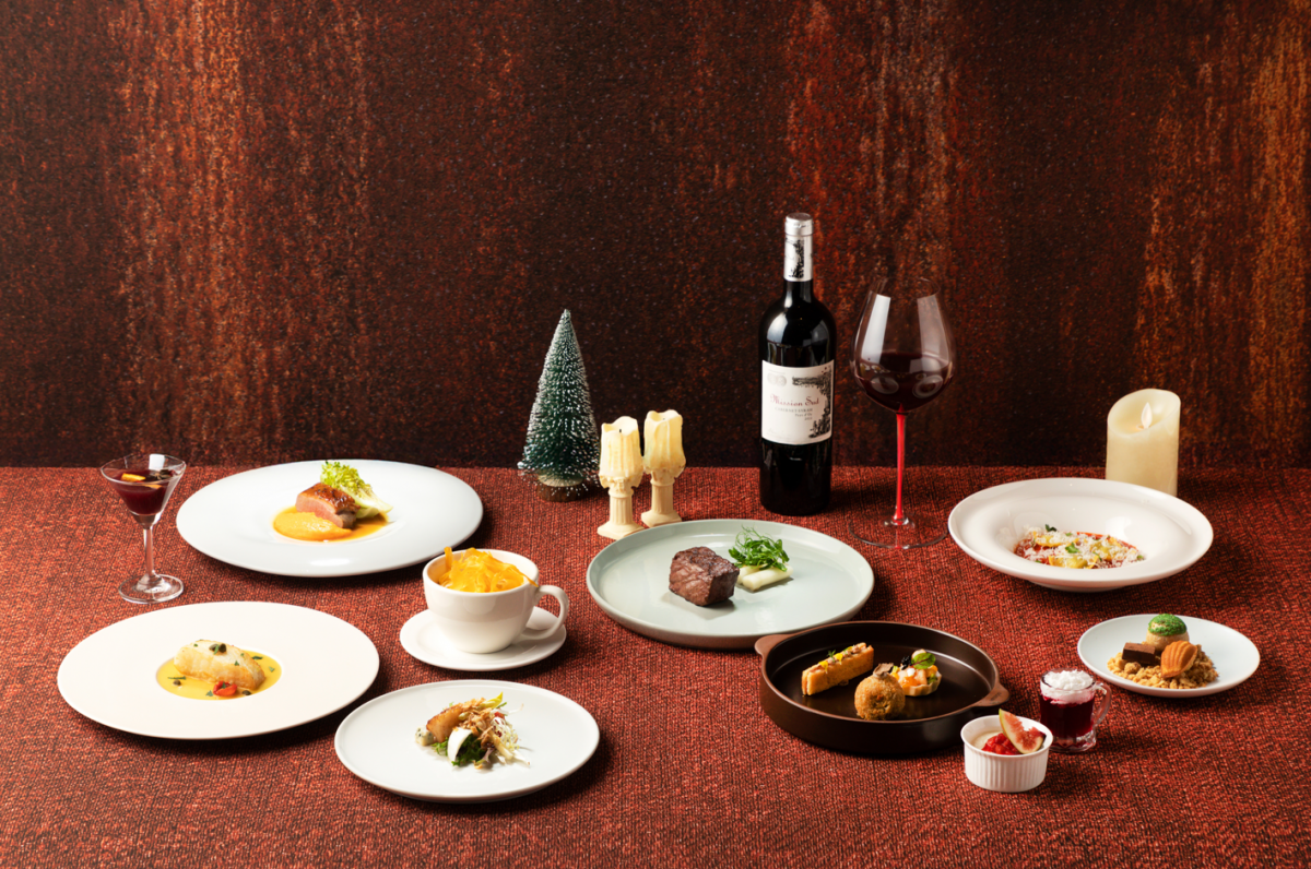 곤지암리조트 이탈리안 레스토랑 ‘라그로타’의 크리스마스 스페셜 디너 코스          사진제공｜곤지암리조트
