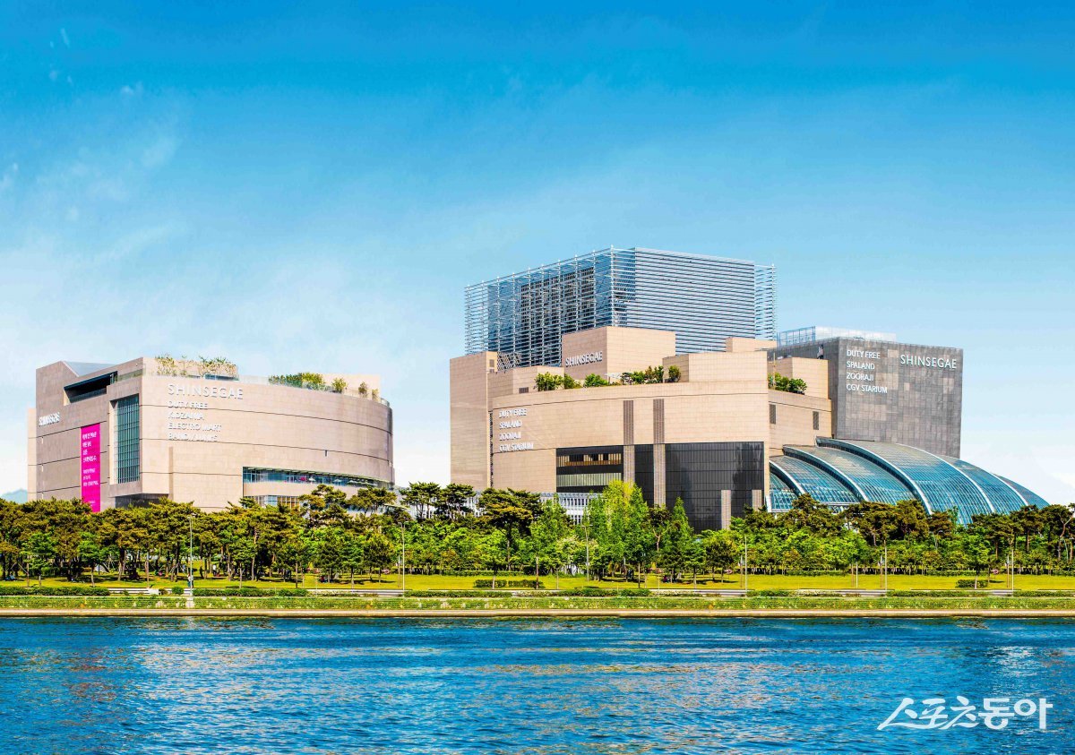 신세계백화점 센텀시티 전경.