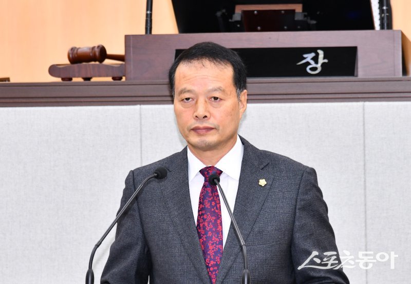 송하진 여수시의원. 사진제공=여수시의회