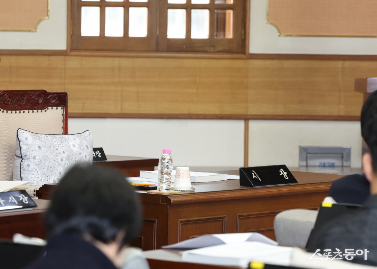 본회의장 모습. 사진제공ㅣ고양시의회