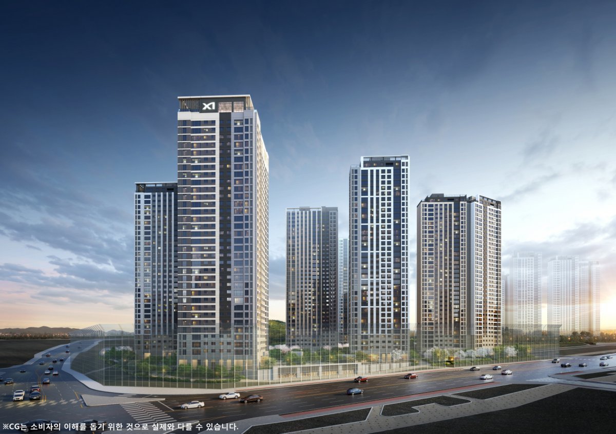 아산탕정자이 퍼스트시티. 사진제공 | GS건설