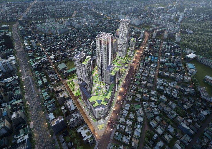 쌍문역 서측 도심공공주택 복합지구 사업계획 조감도. 사진제공 | 도봉구