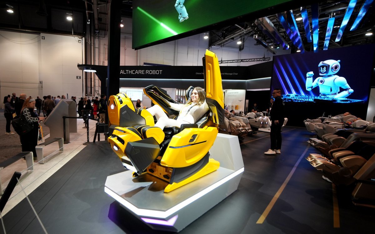 ‘CES 2025’에서 공개한 AI 헬스케어로봇 ‘733’. 사진제공|바디프랜드