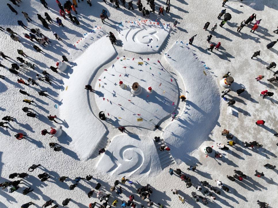 ‘태백산 눈축제’ 현장 사진| 태백시 공식 블로그