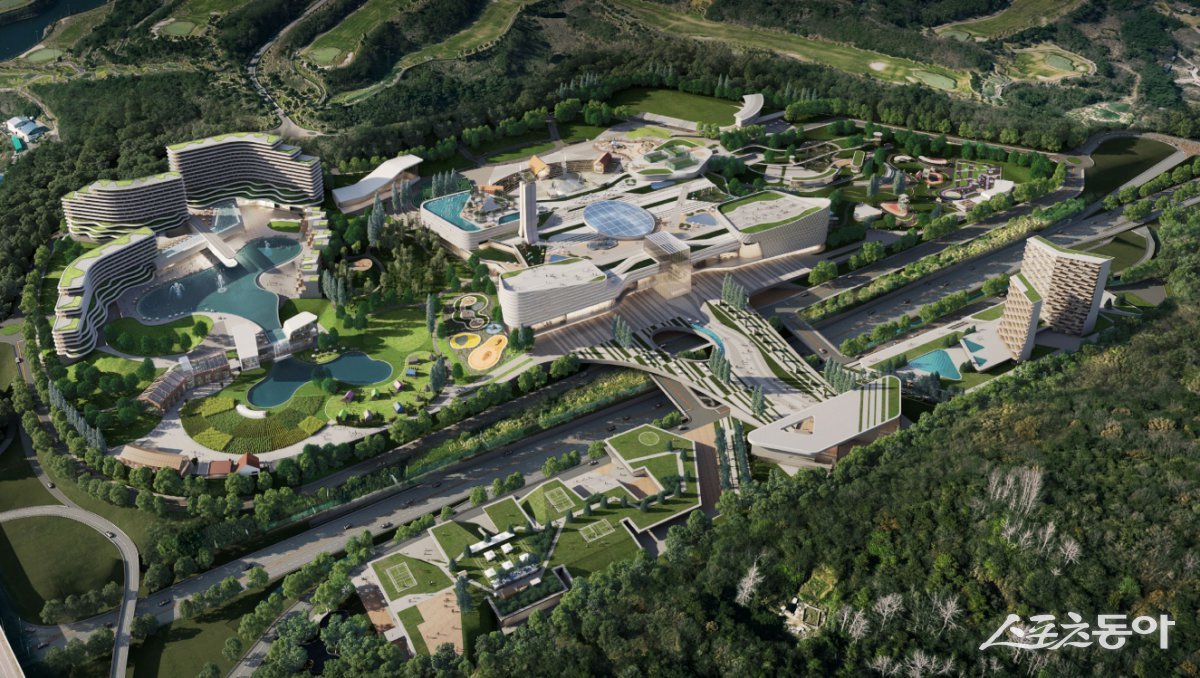어등산 관광단지 조감도. 사진제공=광주광역시