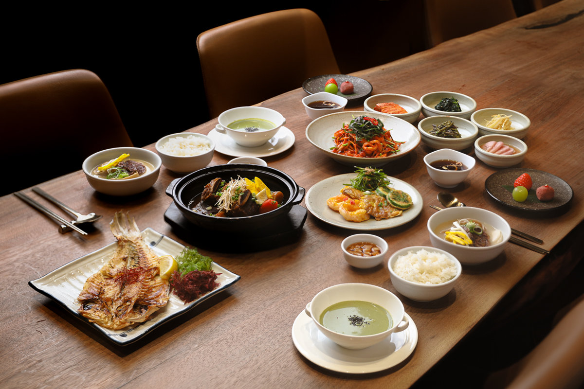 제주신화월드의 제주 전통 한식당 ‘제주선’ 설날 한상차림 사진제공|제주신화월드