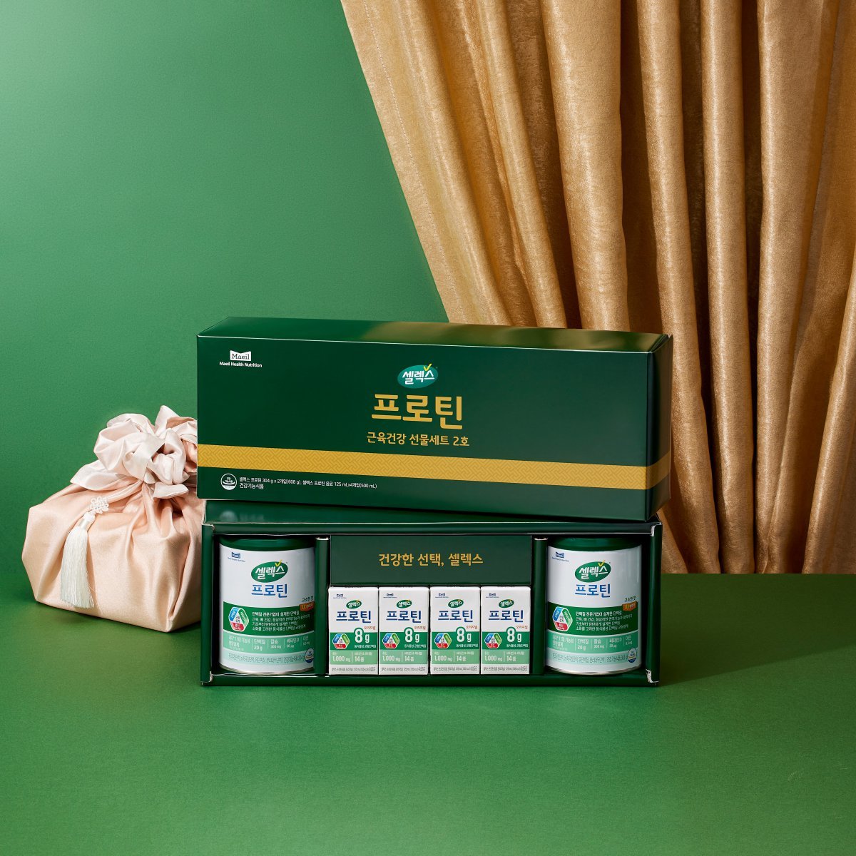셀렉스 프로틴 근육건강 선물세트 2호             사진제공｜매일유업