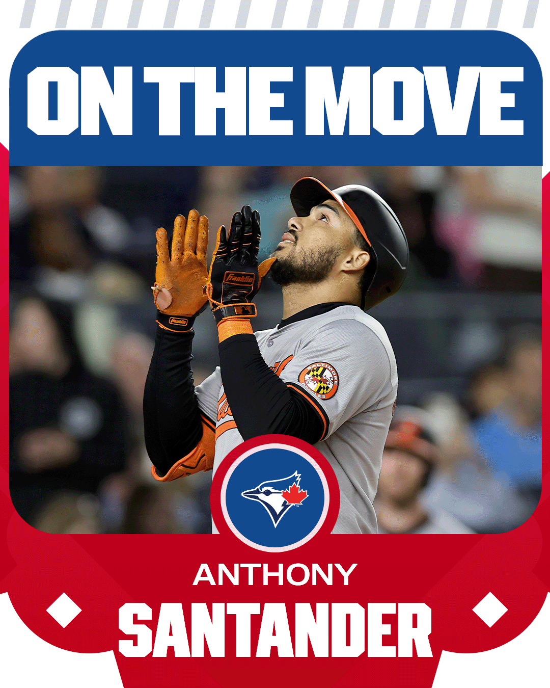 앤서니 산탄데르. 사진=메이저리그 공식 SNS