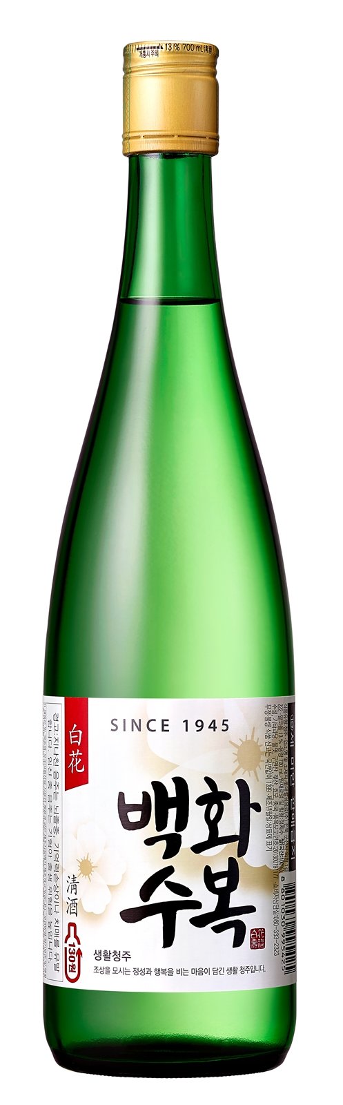 81년 전통의 대표 차례주 롯데칠성음료 백화수복. 사진제공 |롯데칠성음료