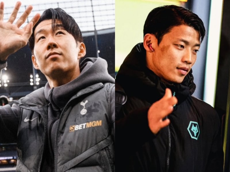 최근 토트넘과 울버햄턴이 부진한 가운데 손흥민(왼쪽)과 황희찬의 어깨도 무거워지고 있다. 사진출처｜토트넘·울버햄턴 SNS