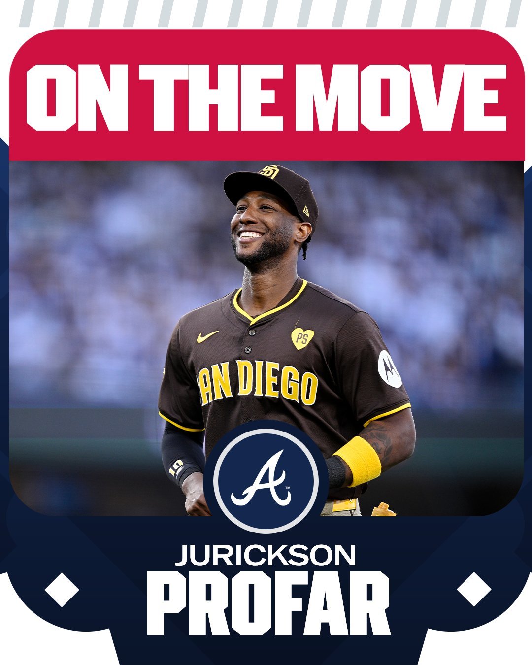 주릭슨 프로파. 사진=메이저리그 공식 SNS