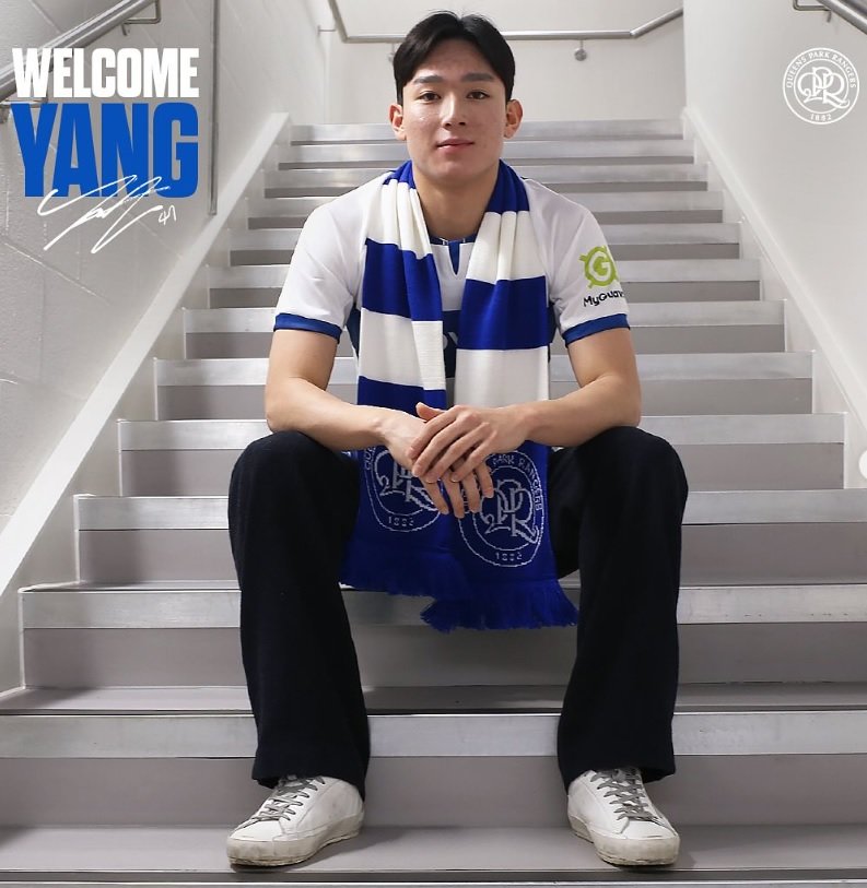 양민혁이 30일(한국시간) 잉글랜드 챔피언십 QPR로 임대 이적했다. QPR은 2012~2013시즌 박지성과 윤석영이 한솥밥을 먹은 팀이라 국내 팬들에게도 친숙하다. 사진출처|QPR SNS