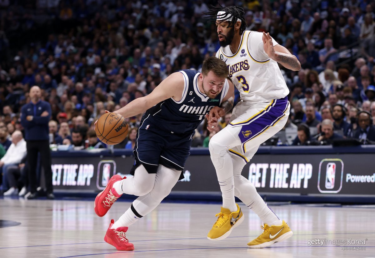 루카 돈치치-앤서니 데이비스. 사진=게티이미지코리아