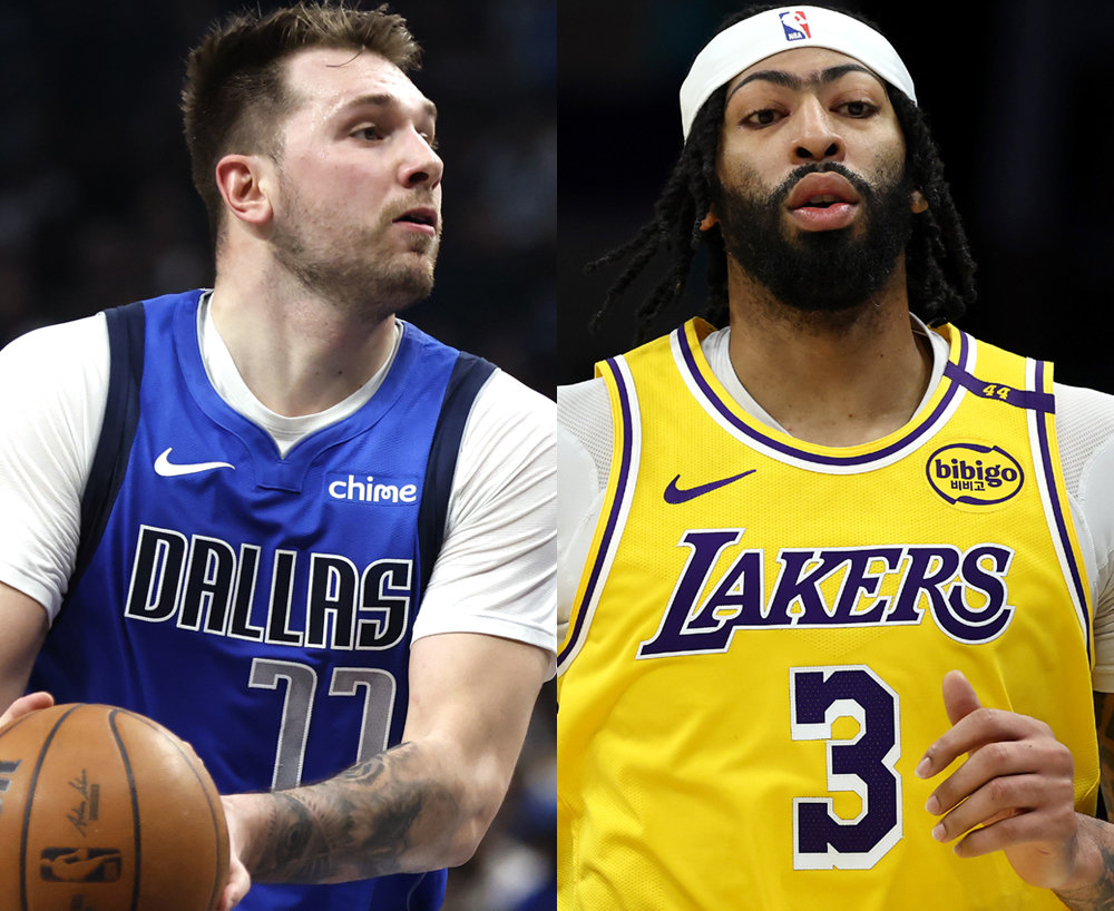 루카 돈치치-앤서니 데이비스. 사진=게티이미지코리아