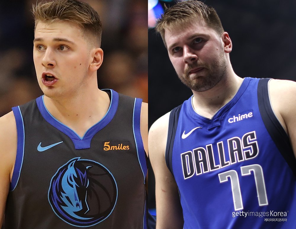 2018년의 루카 돈치치-2024년의 루카 돈치치. 사진=게티이미지코리아