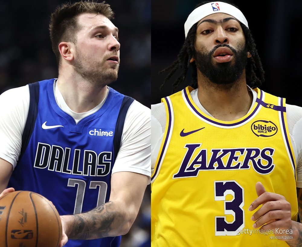 루카 돈치치-앤서니 데이비스. 사진=게티이미지코리아