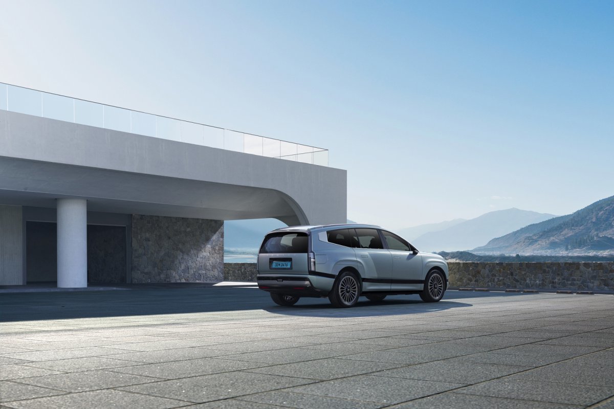 아이오닉 9 후측면 이미지. 사진제공 |현대차