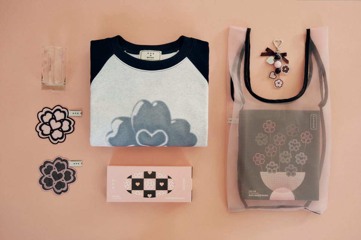 비이커X태극당 협업 제품군. 사진제공|삼성물산 패션