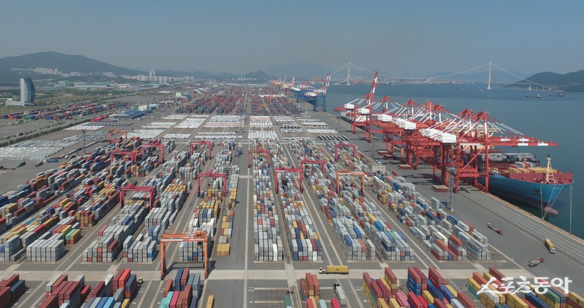 광양항. 사진제공=전남도