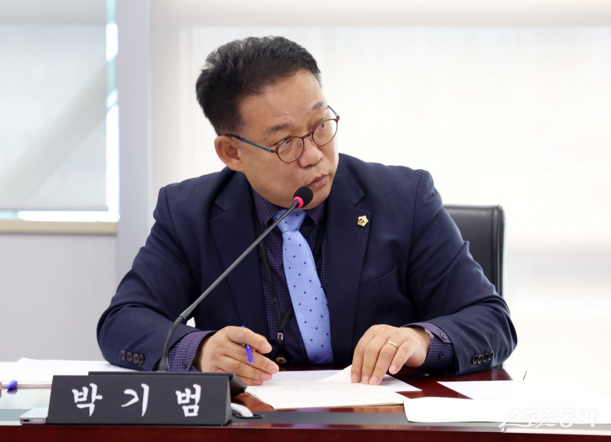 박기범 의원.  사진제공ㅣ성남시의회 박기범 의원